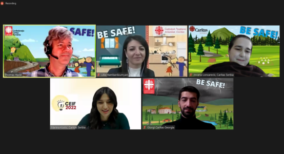 Proiect „Be safe” premiat la Caritas Europa Innovation Festival